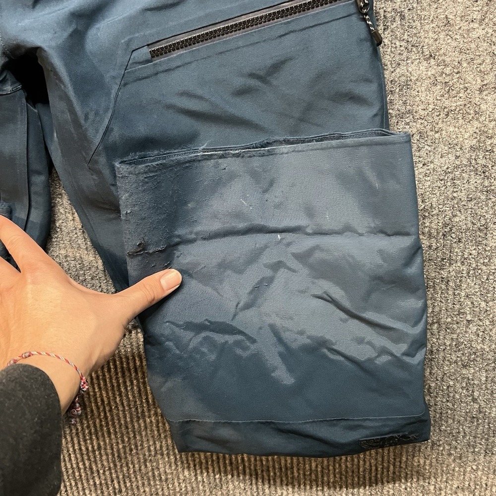 The North Face Powderflo Gore-tex Snow Pants Mens Medium Blue Waterproof - Picture 6 of 13